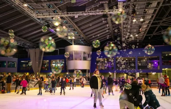 halle de glace de la patinoire Le Blizz - Rennes