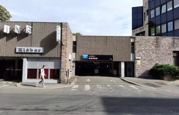 Façade du parking Kléber à Rennes à Rennes